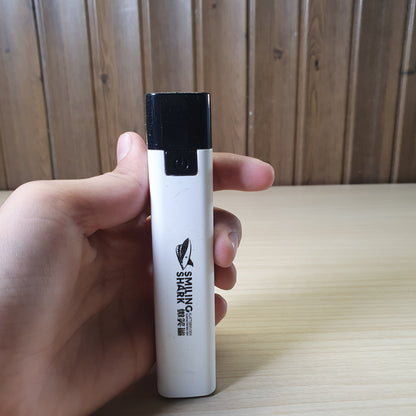Smiling Shark brand mini flashlight, model 617, which features a rechargeable USB design and doubles as a power bank #6190