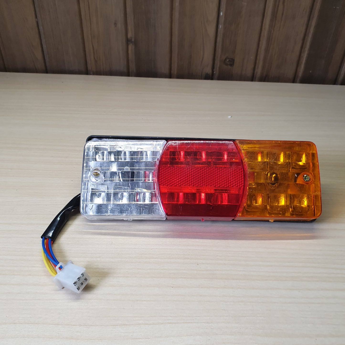 3 Colours Led WaterProof Tail Light Motorcycle #6192