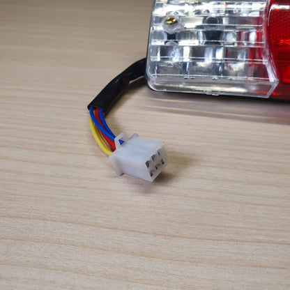 3 Colours Led WaterProof Tail Light Motorcycle #6192