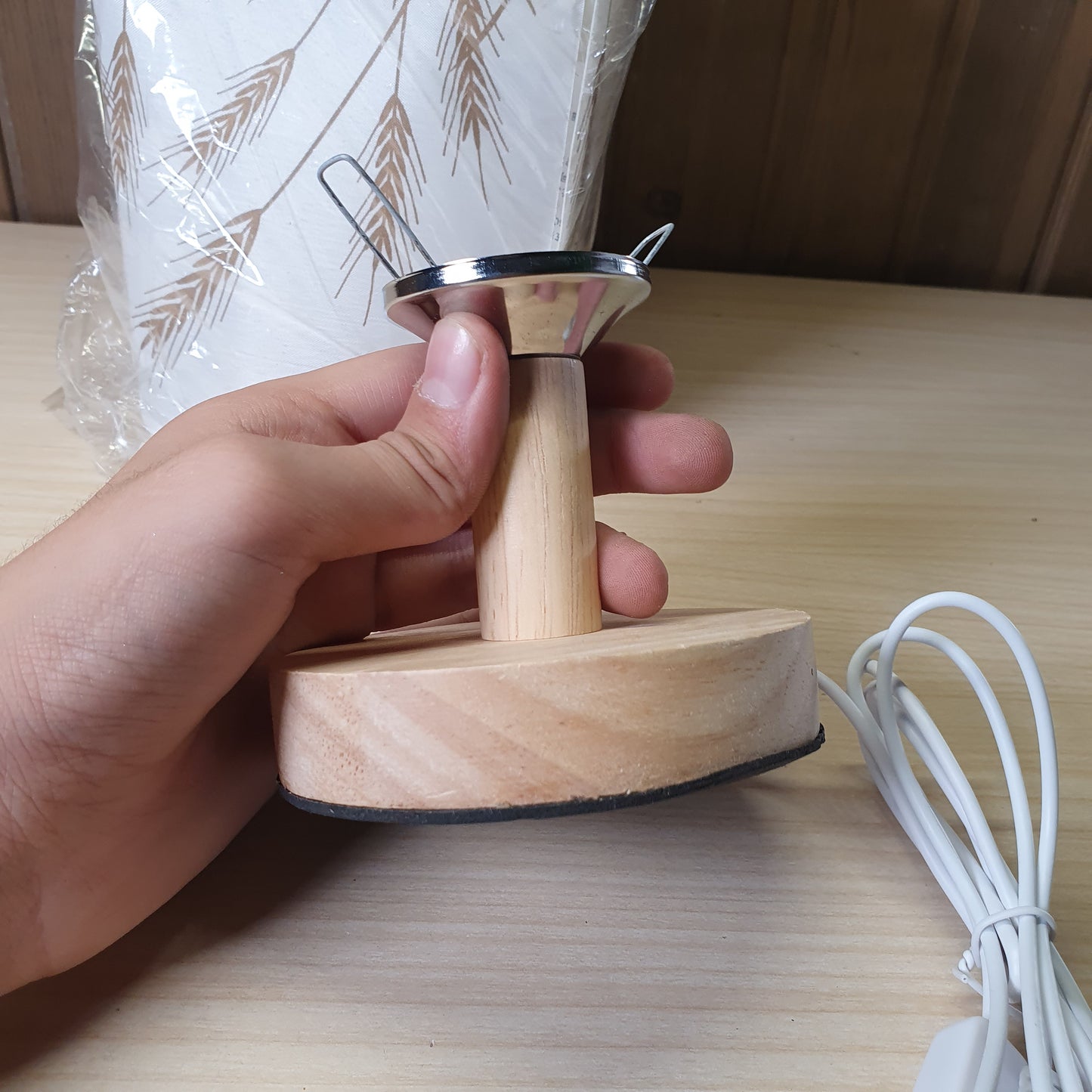 Fabric Small Desktop Book lamp #6002