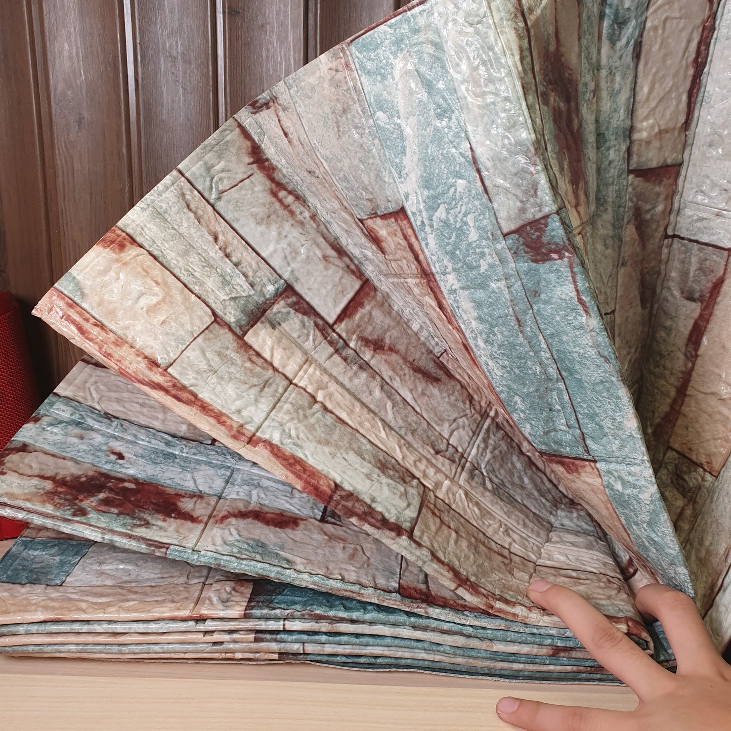Adhesive 3D Wall Paper #6003