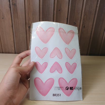 Hearts Stickers #6097