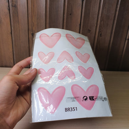 Hearts Stickers #6097