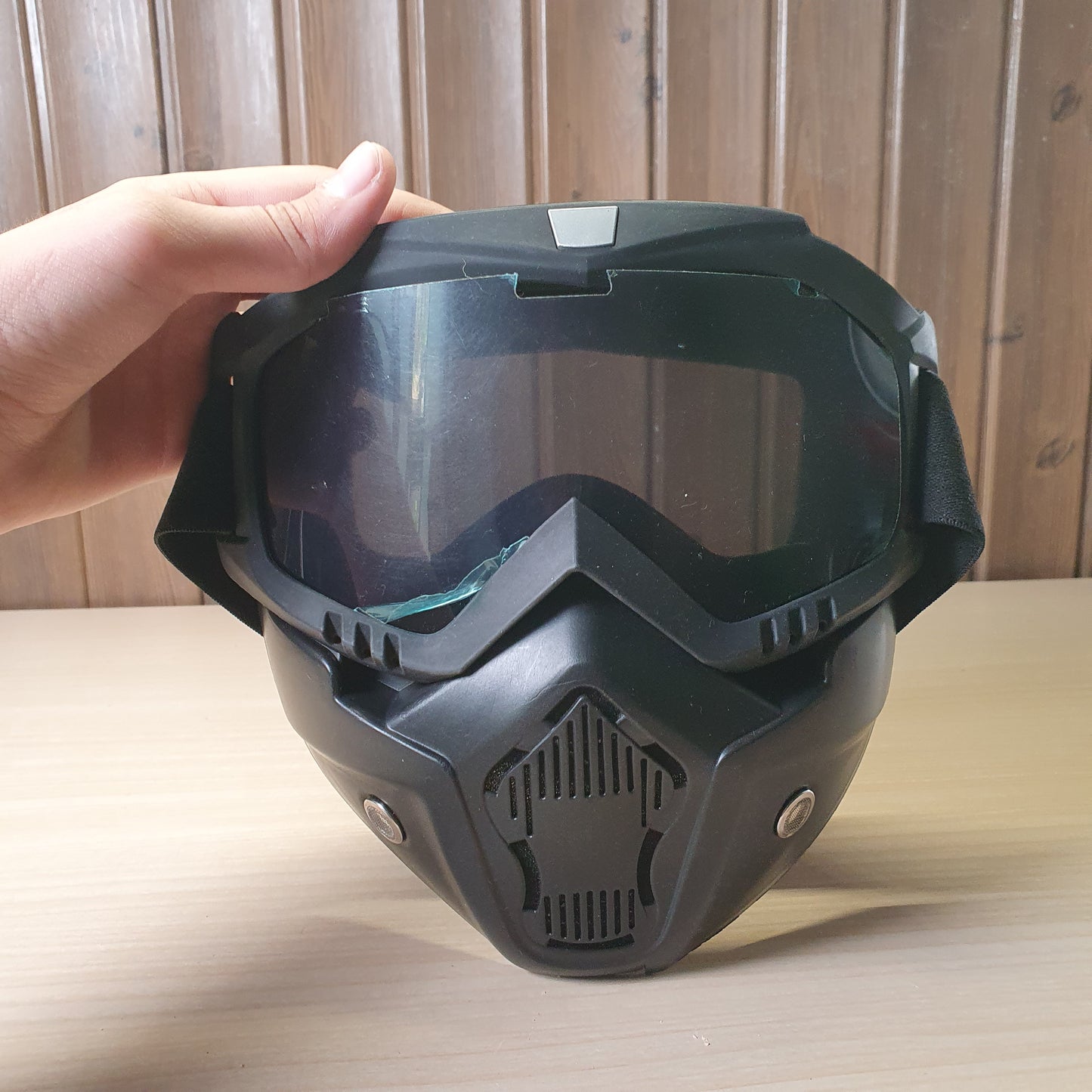 Face Helmet Mask Googles Face Mask Biking #6021
