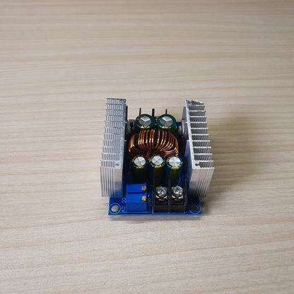 300W 20A DC-DC Buck Converter, a module designed to step down voltage from a higher input (6-40V) to a lower, adjustable output (1.2-36V).#6066