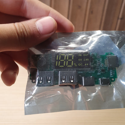 Dual USB Power Bank Module #4984