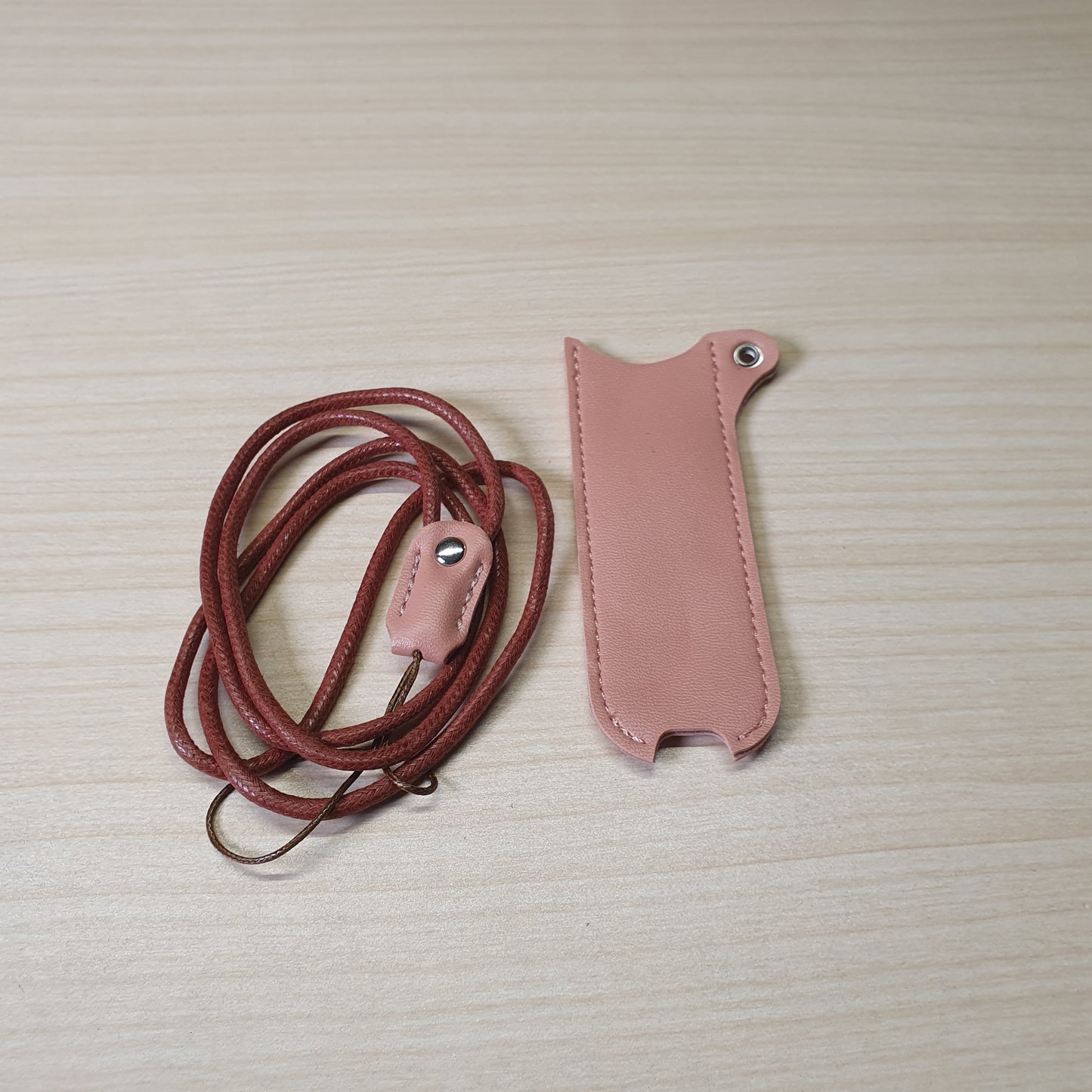 Anti Lost Lanyards Pen Rope Leather #4936