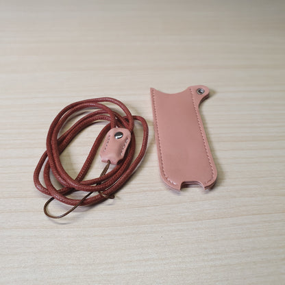 Anti Lost Lanyards Pen Rope Leather #4936