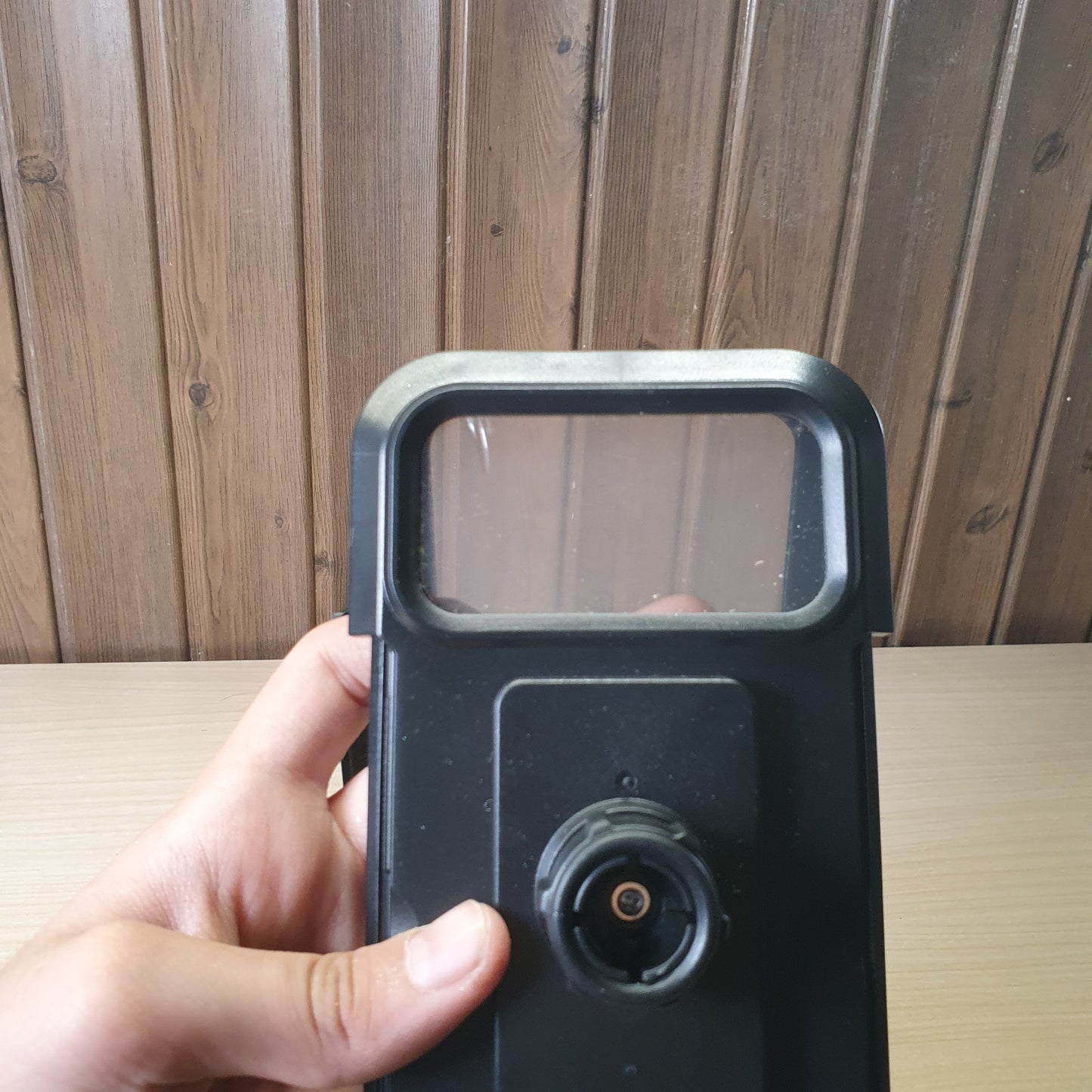 Universal black waterproof phone holder #6380