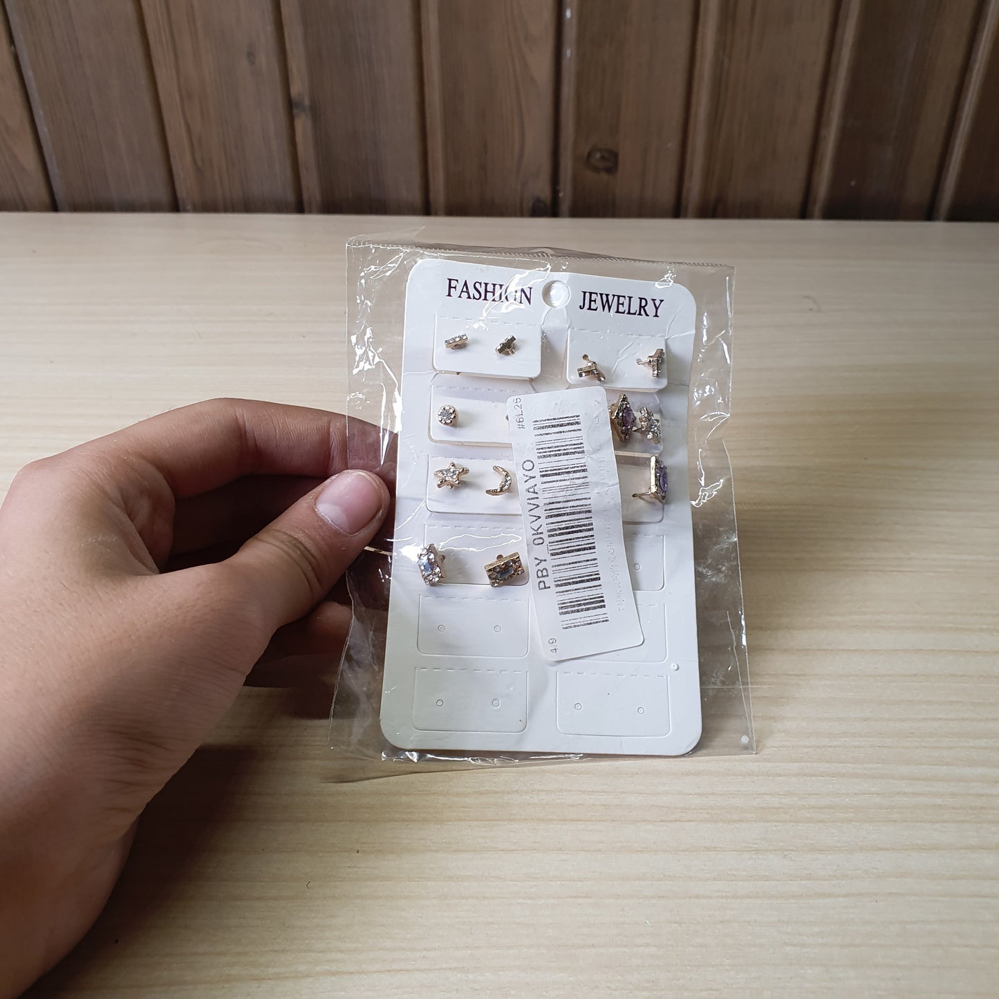 6 Pairs of Earings #4948