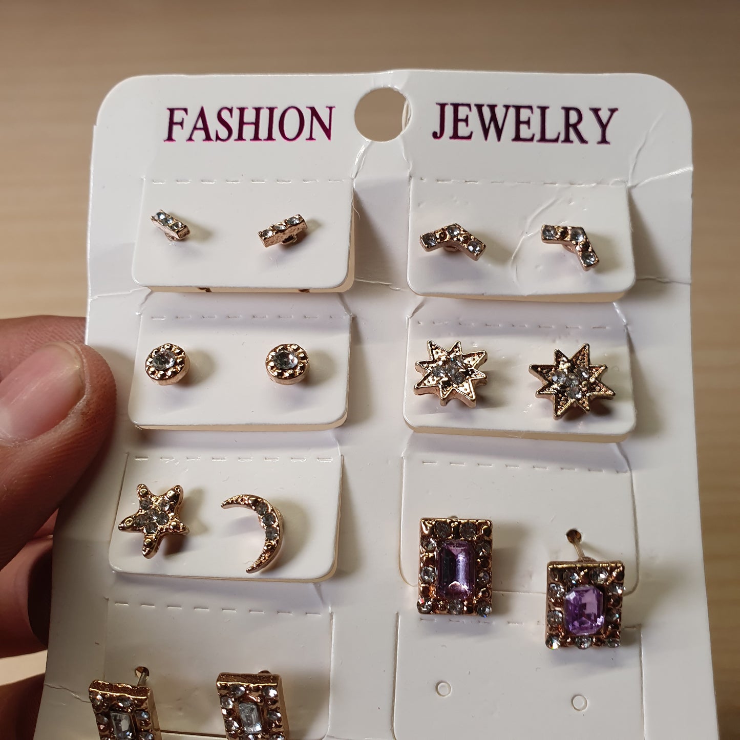 6 Pairs of Earings #4948