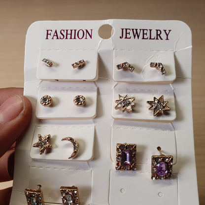 6 Pairs of Earings #4948