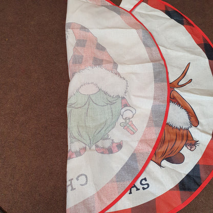 Christmas tree skirt Bottom Apron #6152