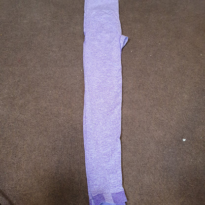purple marl seamless leggings For Gym #3380