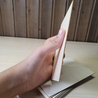 10 Pieces  Blank Plywood Wood Business Card Wooden Name Card Unfinished Wood Plaque Shapes Sign DIY Decor Crafts  #6779