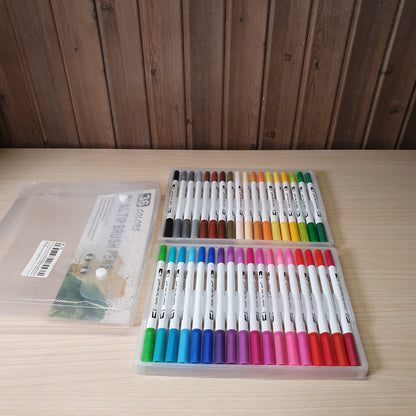 Dual Tip 36 Colors Brush Pens #6752