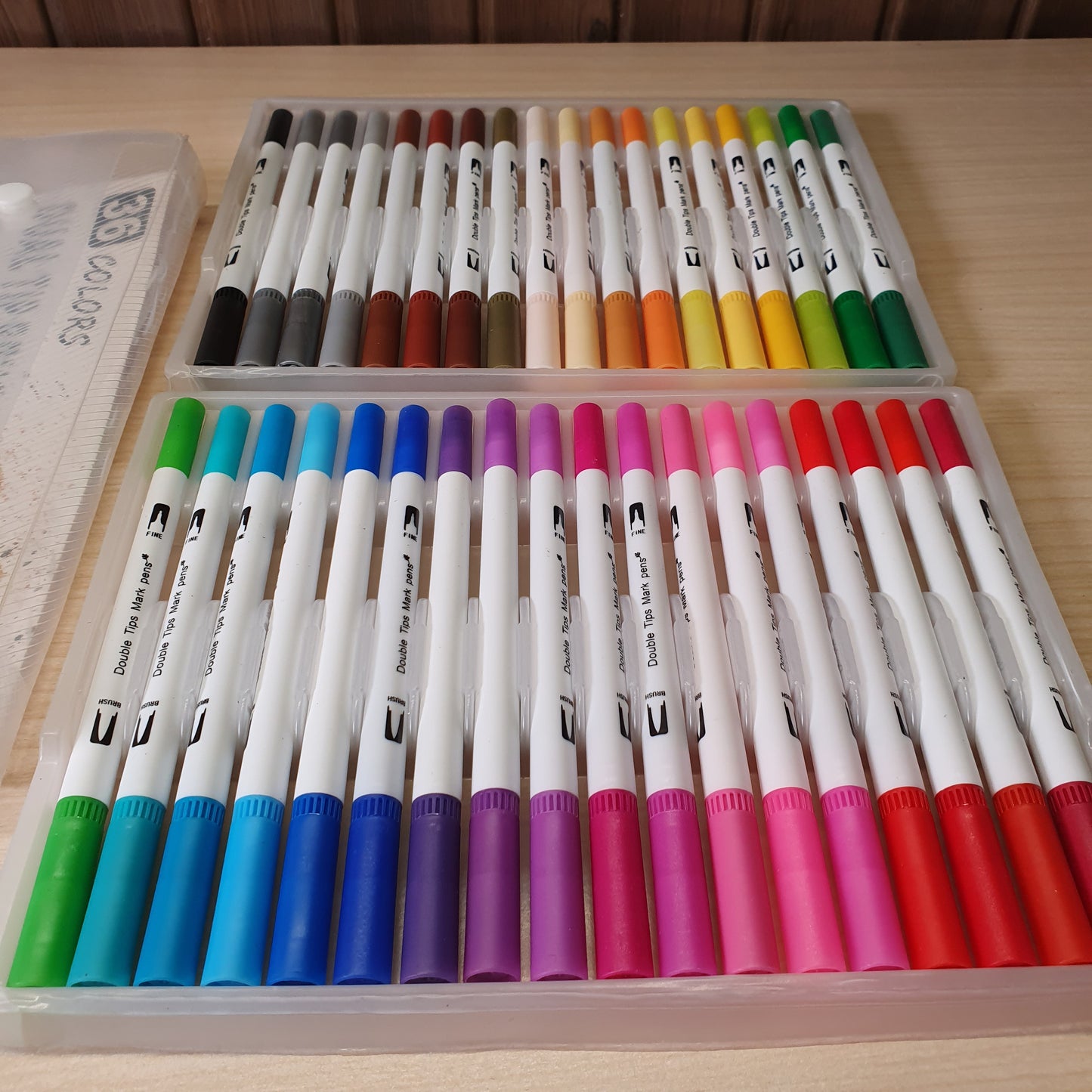 Dual Tip 36 Colors Brush Pens #6752