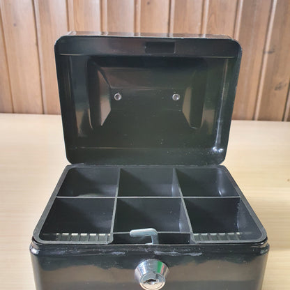 Portable metal cash box #6797
