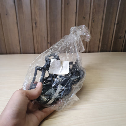 Black silicone dog muzzle is designed to prevent biting Size 2 #6687