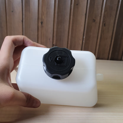 Generic plastic fuel tank for small vehicles like pocket bikes, dirt bikes, or mini quads.#6712