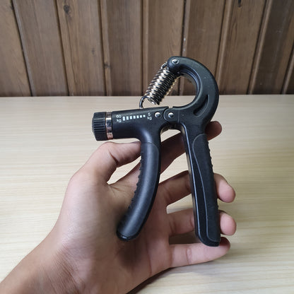 Hand gripper used to build strength in wrists, fingers, and forearms.#6503.
