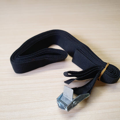 heavy-duty polyester lashing strap designed for securing cargo on vehicles or bundling items. #6614