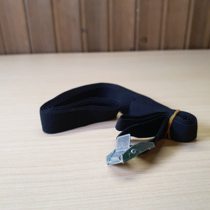 heavy-duty polyester lashing strap designed for securing cargo on vehicles or bundling items. #6614