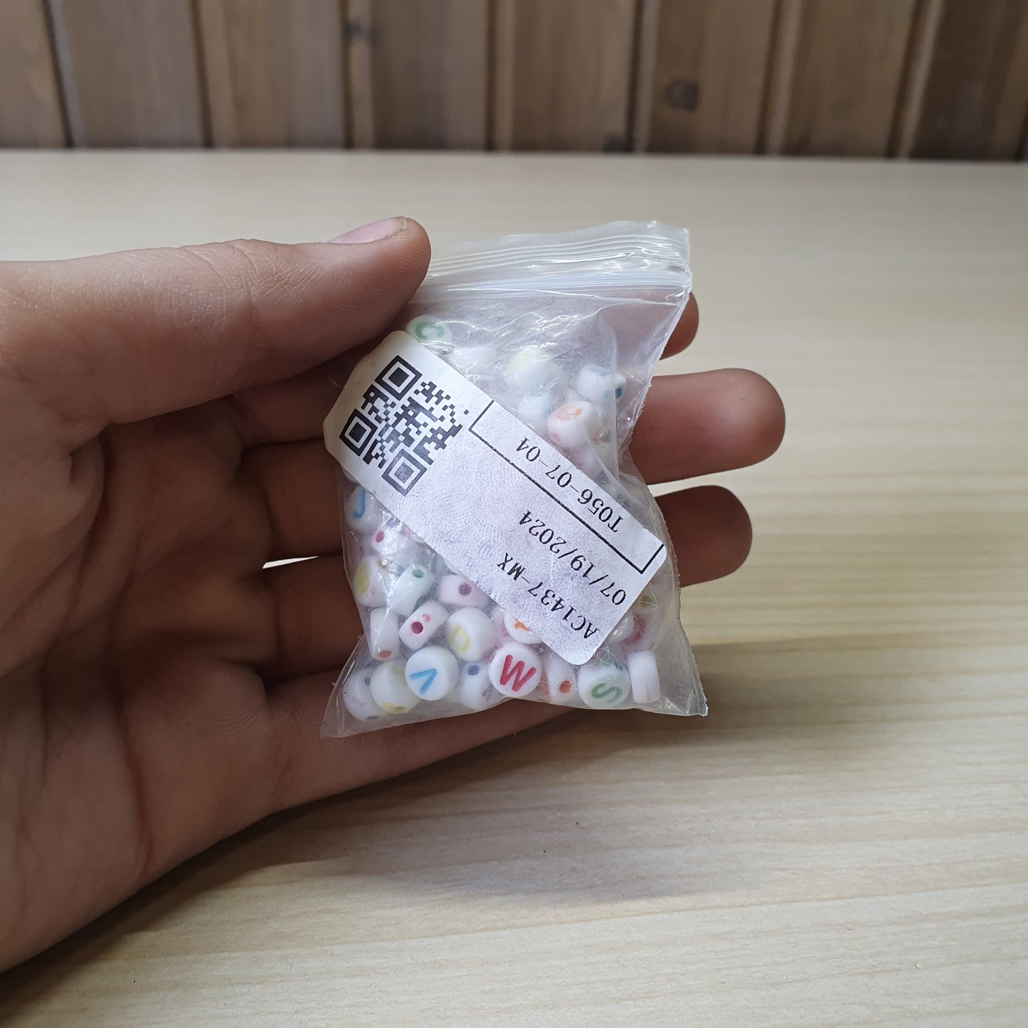 Alphabets Beads #6780
