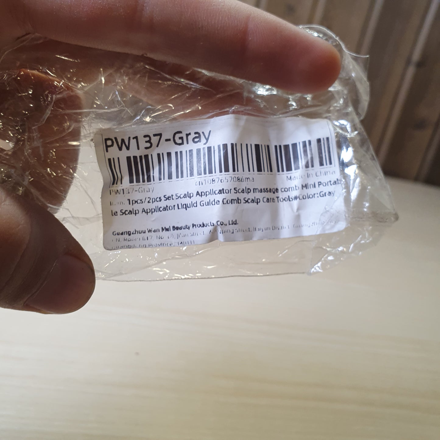 portable mini scalp applicator liquid comb #6600
