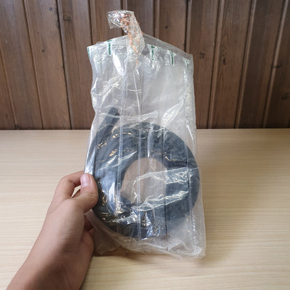 Flexible rubber strip used for various vehicle protection or sealing applications.  #6725
