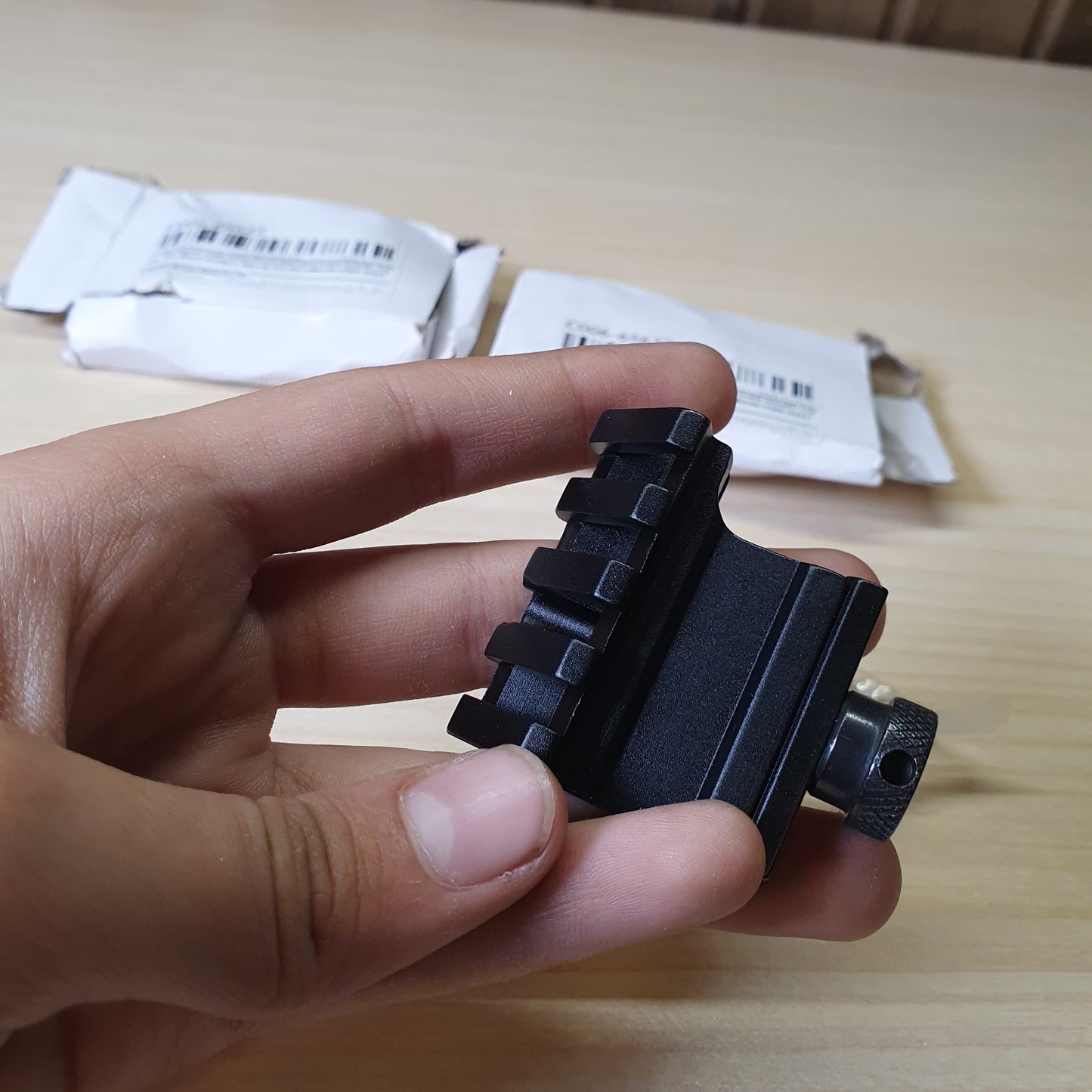45 Degree Angle Off set Mount Flashlight Scope Adapter#6952