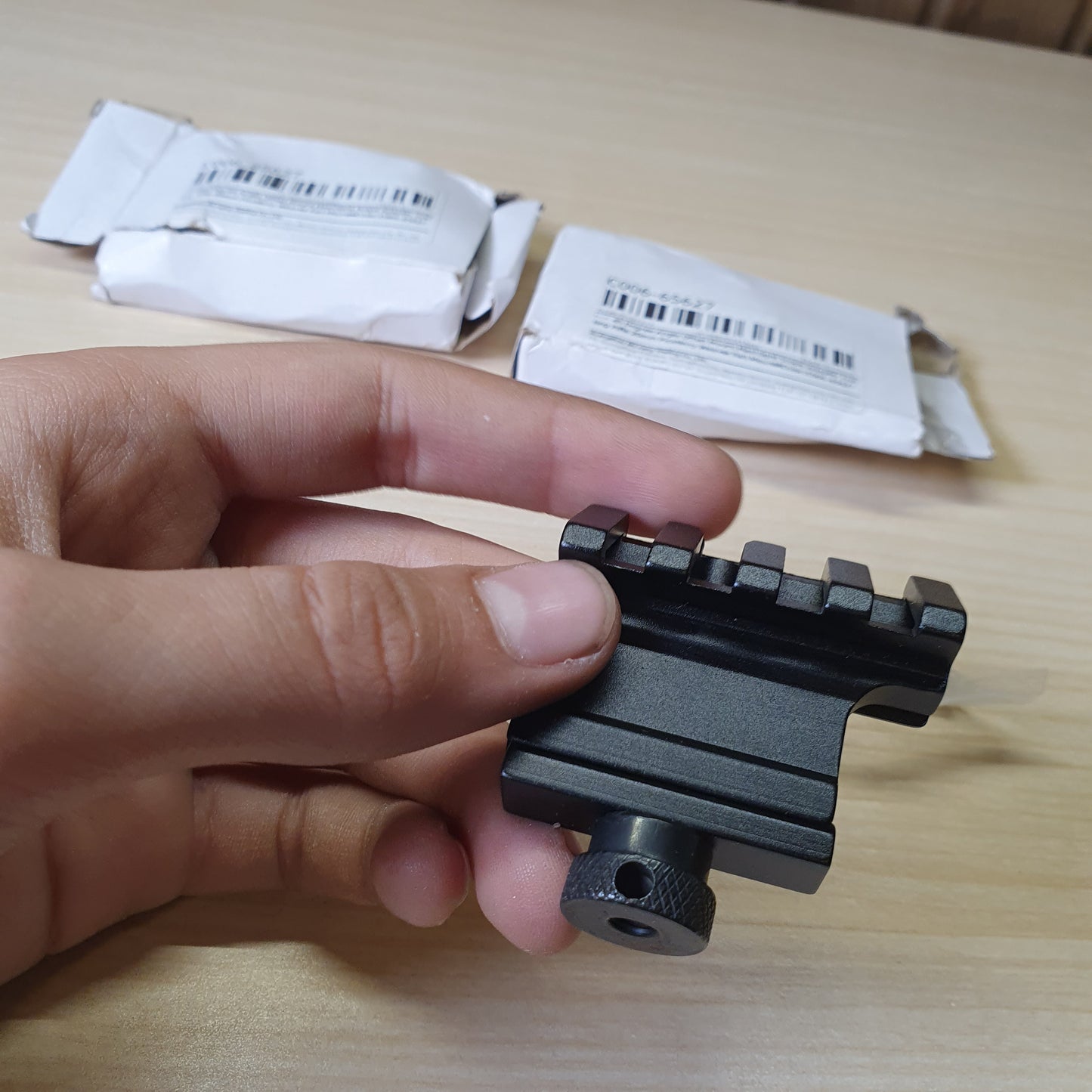 45 Degree Angle Off set Mount Flashlight Scope Adapter#6952