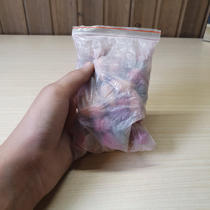 Colorful backflow incense cones designed to create a cascading smoke effect when placed on specialized burners #6732