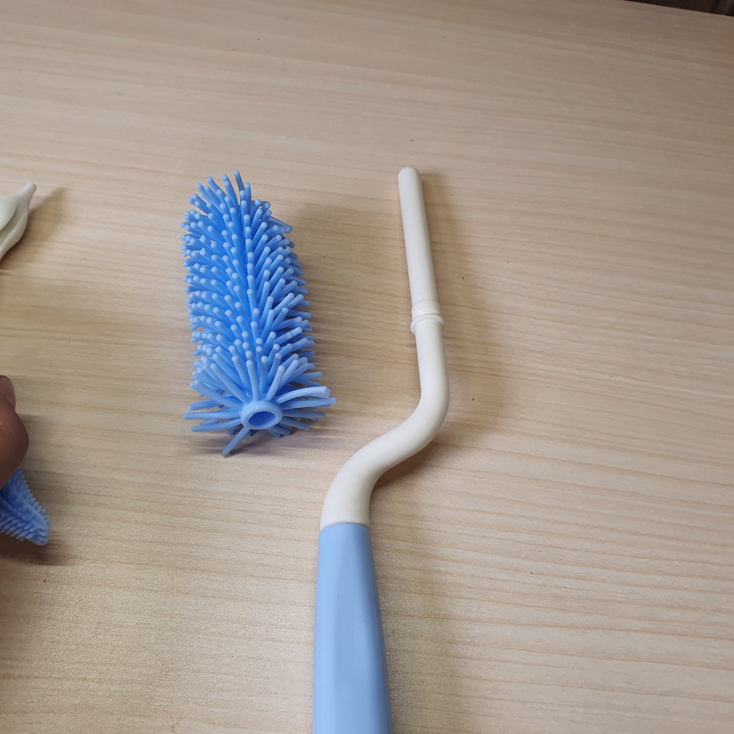 3 Peice Silicine Bottle Brush #6955