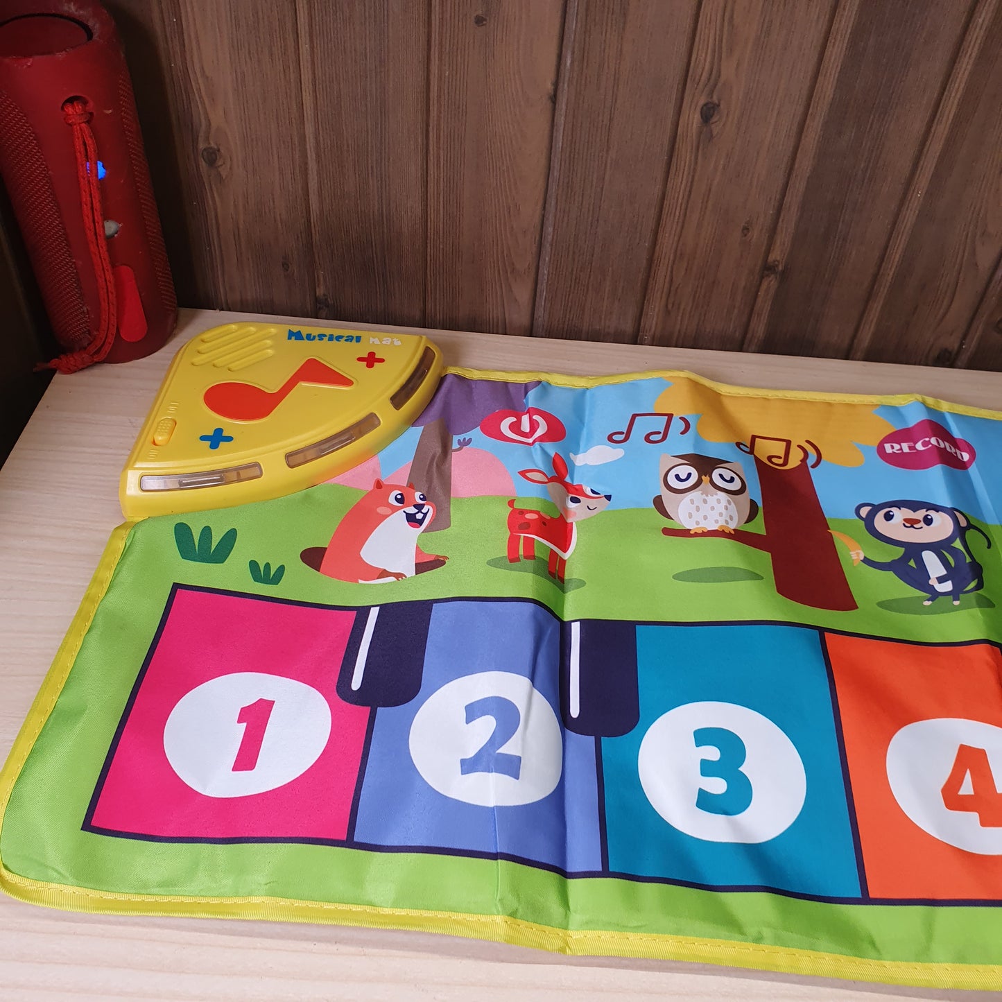 English musical piano game mat #6826