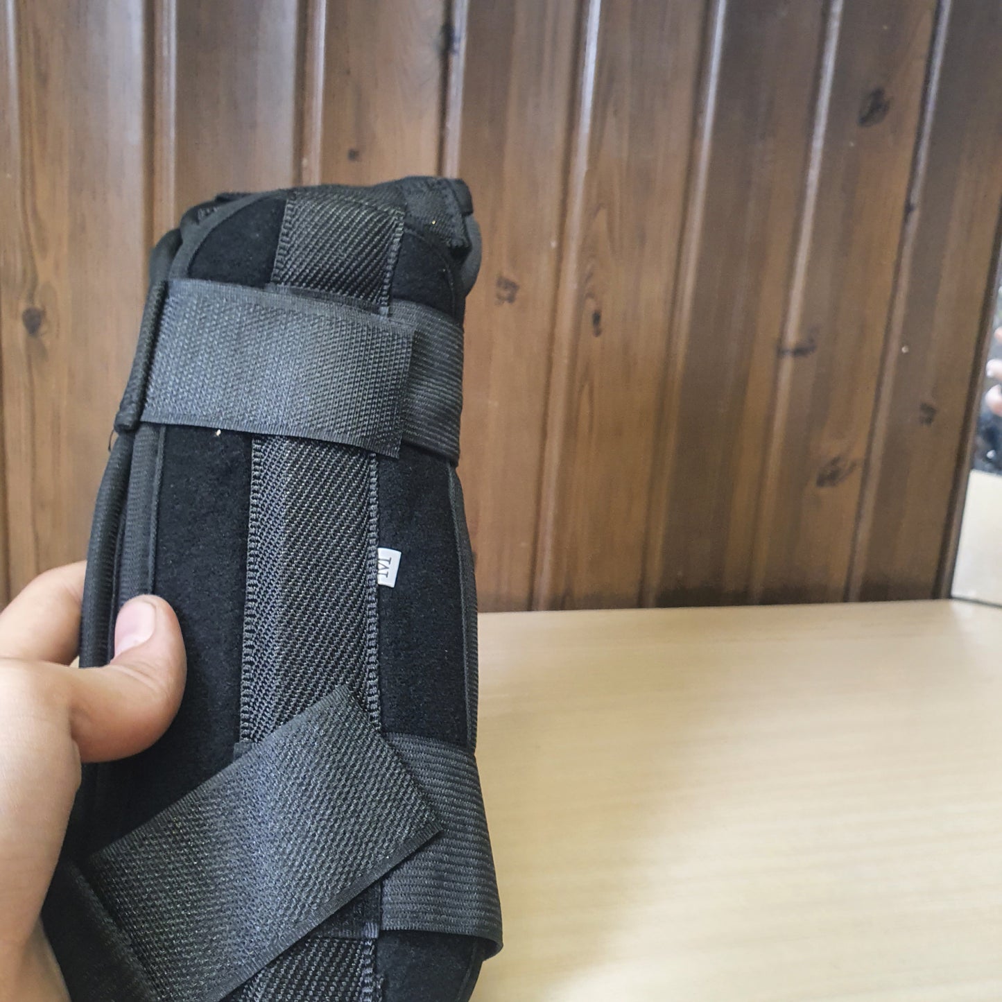 Medical brace designed to support a joint like the wrist, forearm, or knee. #6558