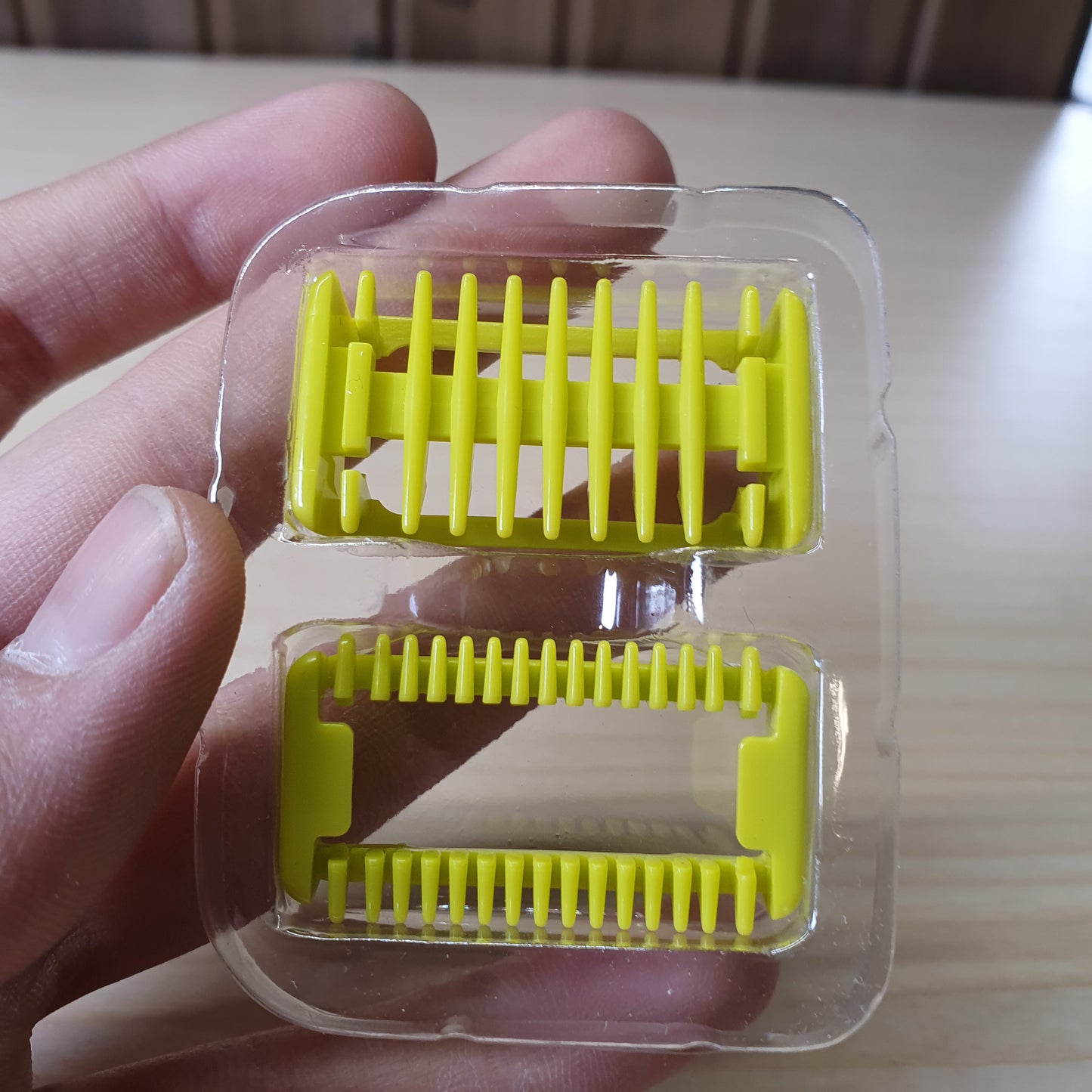 Philips Norelco OneBlade body combs designed for trimming body hair. #6921
