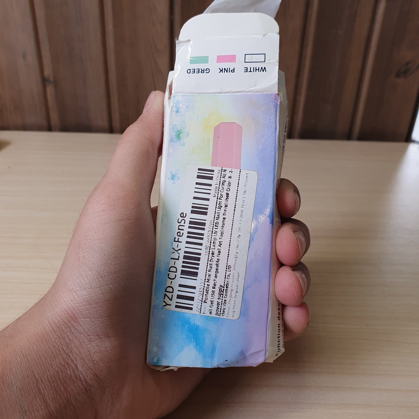 Portable mini Nail Dryer Lamp #6730