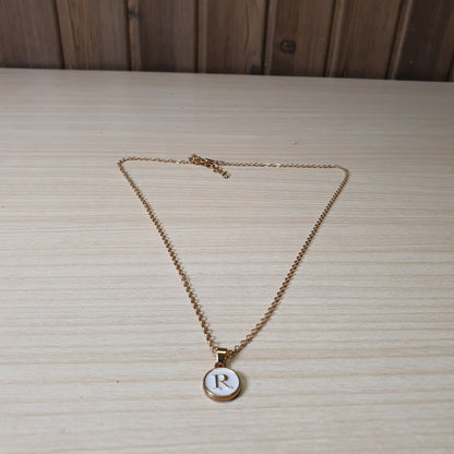 R Necklace #6957