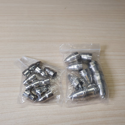 P80 plasma cutting torch consumables, specifically the nozzle tips.#6500