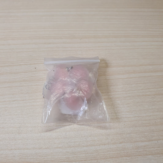 Frosted heart charms #6825