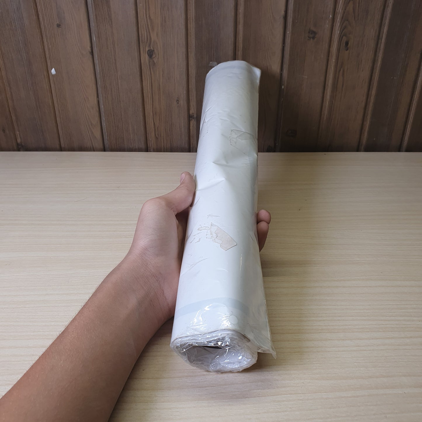 Disposable, protective paper floor mat#6951