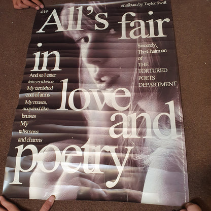 All's fair In Love And poetry Banner #6704