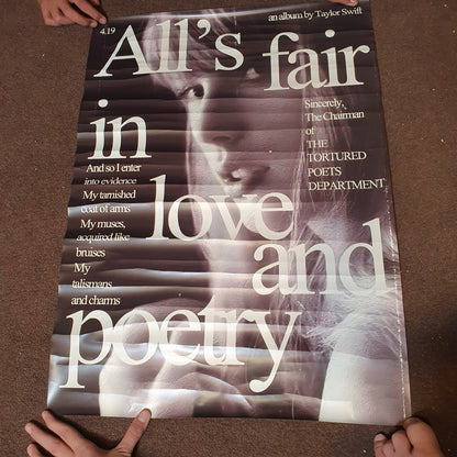 All's fair In Love And poetry Banner #6704