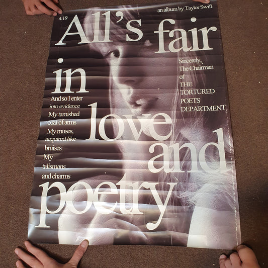 All's fair In Love And poetry Banner #6704