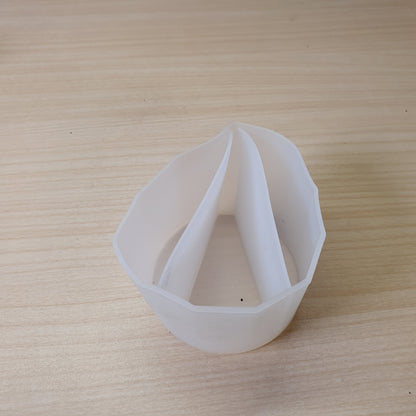 Silicone split pouring cup Mold  #8295