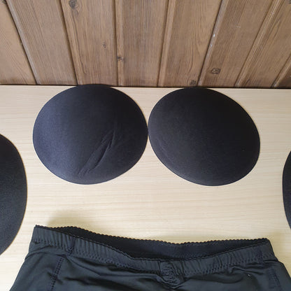 Black AfruliA hip-enhancing shaper features lace trim and includes removable pads for added volume.#8219