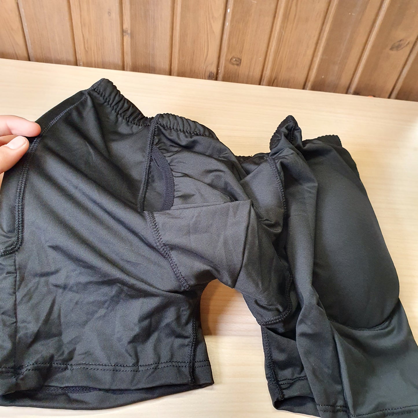 Black Sliot butt enhancer shorts #8150