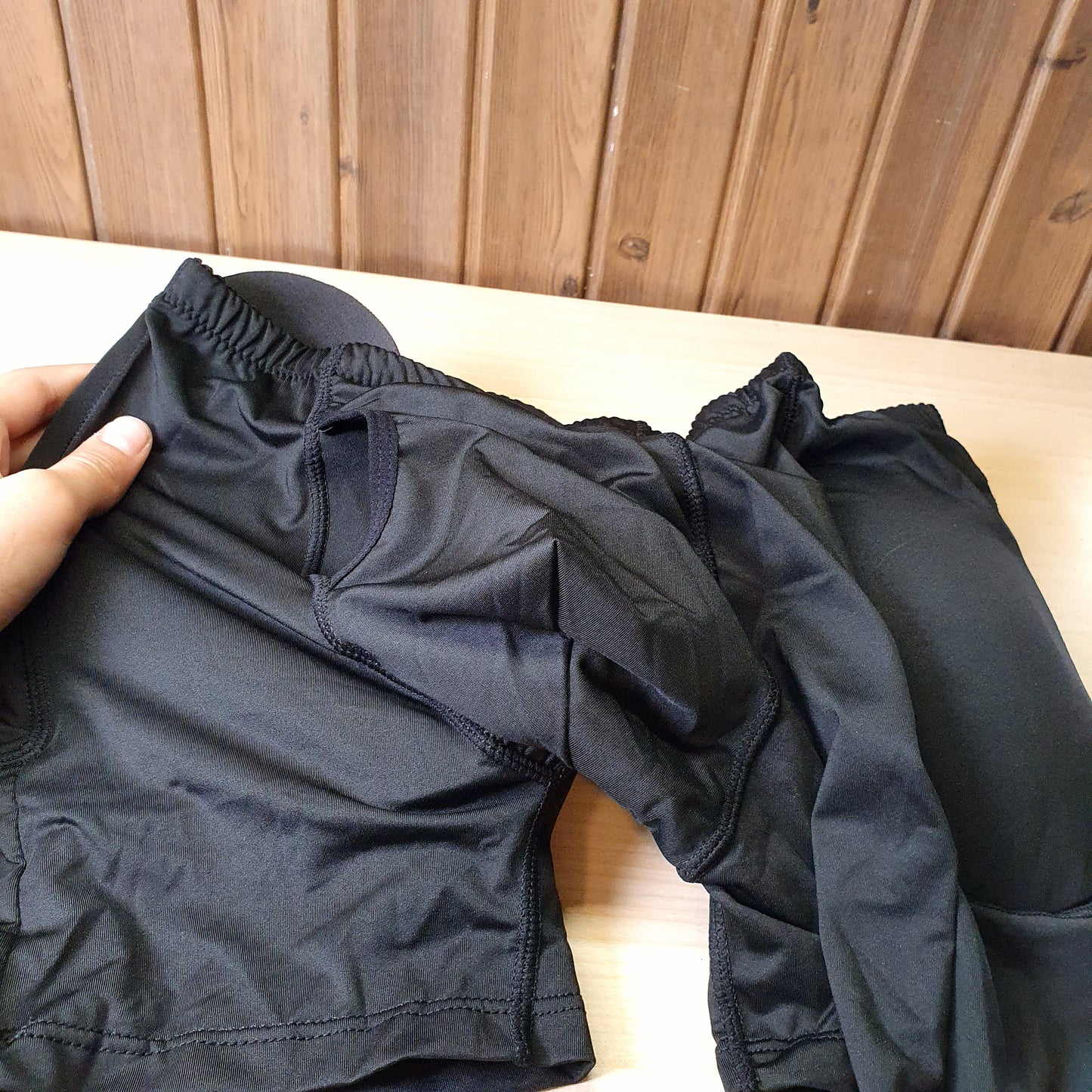 Black Sliot butt enhancer shorts #8150