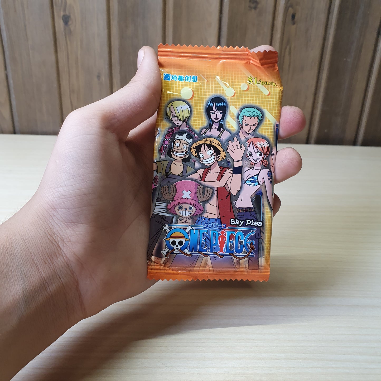 One Peice Game Cards Each Pack#8671